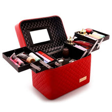 Load image into Gallery viewer, Women Large Capacity Professional Makeup  Bag