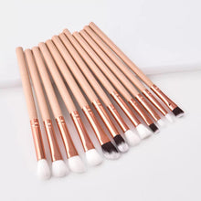 Load image into Gallery viewer, Eyes Makeup Brushes Set Wood