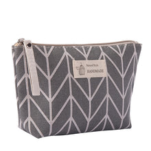 Load image into Gallery viewer, Plaid Travel Cosmetic Bag
