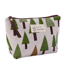 Load image into Gallery viewer, Plaid Travel Cosmetic Bag