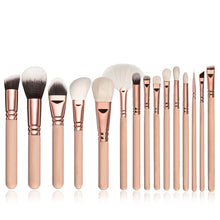 Load image into Gallery viewer, BBL 15pcs Makeup Brushes