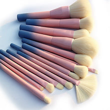 Load image into Gallery viewer, Gradient Color  Makeup Brushes Set