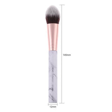 Load image into Gallery viewer, 10Pcs Marbling Makeup Brushes