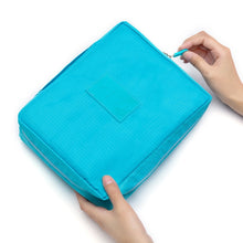 Load image into Gallery viewer, Zipper Man - Women Makeup Nylon Cosmetic Bag
