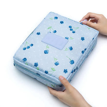 Load image into Gallery viewer, Zipper Man - Women Makeup Nylon Cosmetic Bag