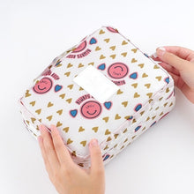 Load image into Gallery viewer, Zipper Man - Women Makeup Nylon Cosmetic Bag