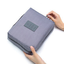Load image into Gallery viewer, Zipper Man - Women Makeup Nylon Cosmetic Bag