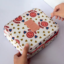 Load image into Gallery viewer, Zipper Man - Women Makeup Nylon Cosmetic Bag