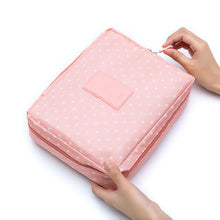 Load image into Gallery viewer, Zipper Man - Women Makeup Nylon Cosmetic Bag