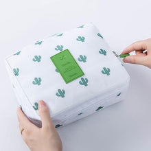 Load image into Gallery viewer, Zipper Man - Women Makeup Nylon Cosmetic Bag