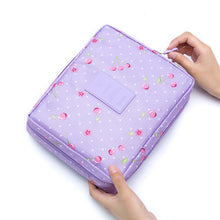 Load image into Gallery viewer, Zipper Man - Women Makeup Nylon Cosmetic Bag