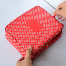 Load image into Gallery viewer, Zipper Man - Women Makeup Nylon Cosmetic Bag