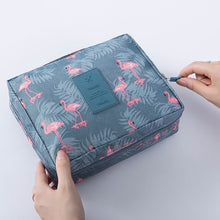 Load image into Gallery viewer, Zipper Man - Women Makeup Nylon Cosmetic Bag