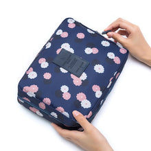 Load image into Gallery viewer, Zipper Man - Women Makeup Nylon Cosmetic Bag