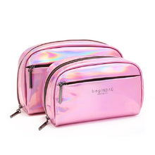 Load image into Gallery viewer, Cosmetic Bag Dazzle PinkMakeup Bags