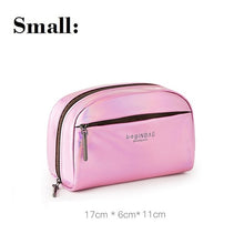 Load image into Gallery viewer, Cosmetic Bag Dazzle PinkMakeup Bags